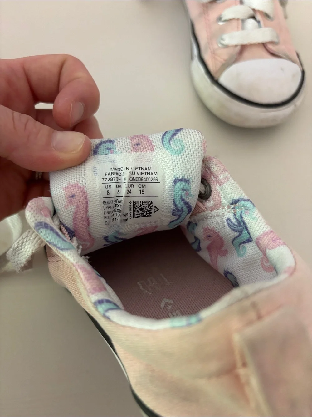 Toddler Pink Converse